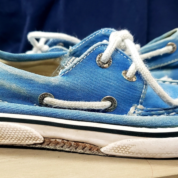 Sperry Canvas Boat Shoes - Picture 8 of 11